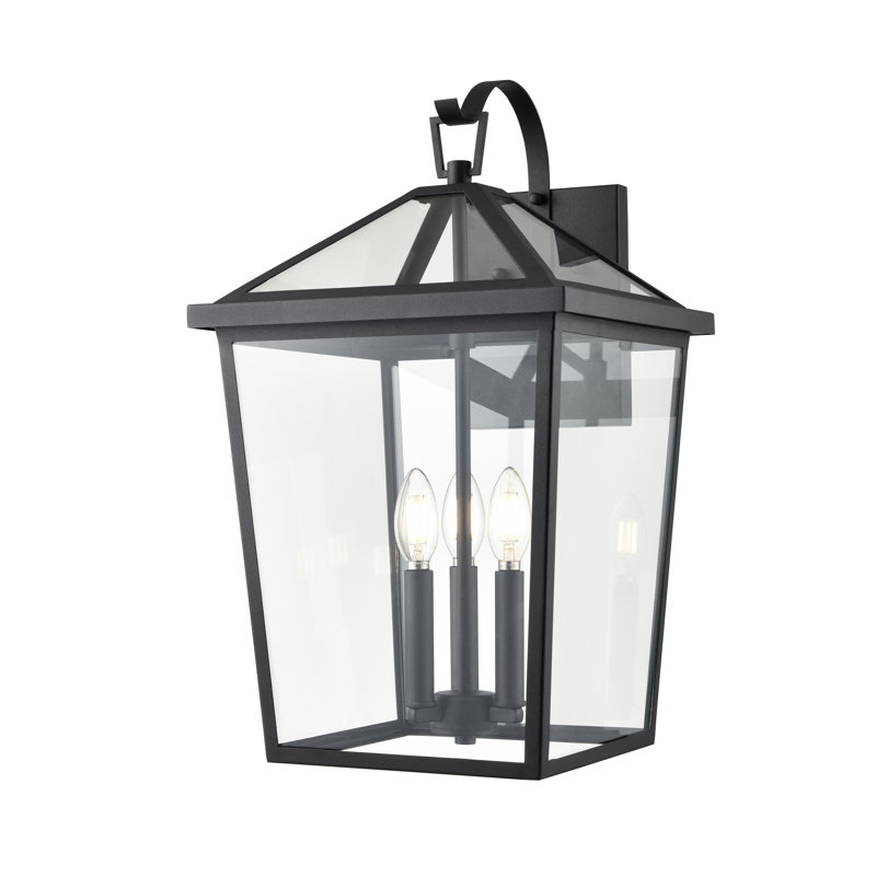 Applique murale d'extérieur haute 20,75 po 3 lumières Bekham