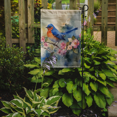Drapeau de jardin en polyester double face H 15,5 po x l 11,25 po