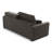Bellinda 81" Genuine Italian Top Grain Leather Queen Sleeper Sofa Bed with Memory Foam Mattress and Ratcheting Adjustable Headrests-59051734