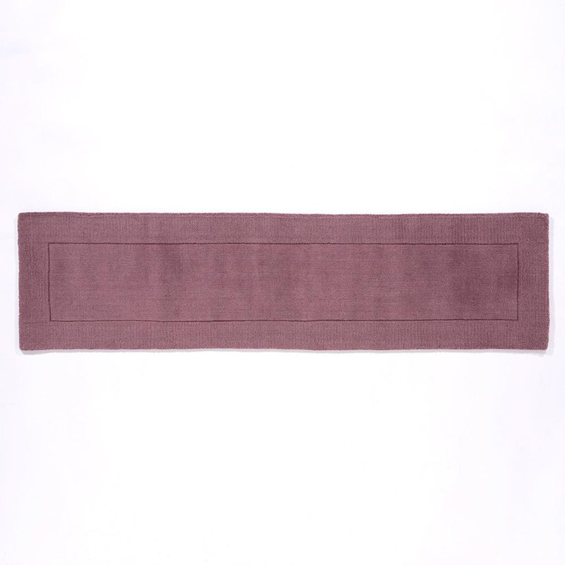 Abdourahman Solid Colour Hand Woven Area Rug, Runner 60 x 230cm 