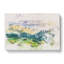 Rolling Hills Of India Watercolour - Wrapped Canvas Print-56662161