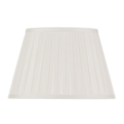 Box Pleat Empire Silk Lamp Shade (Spider)
