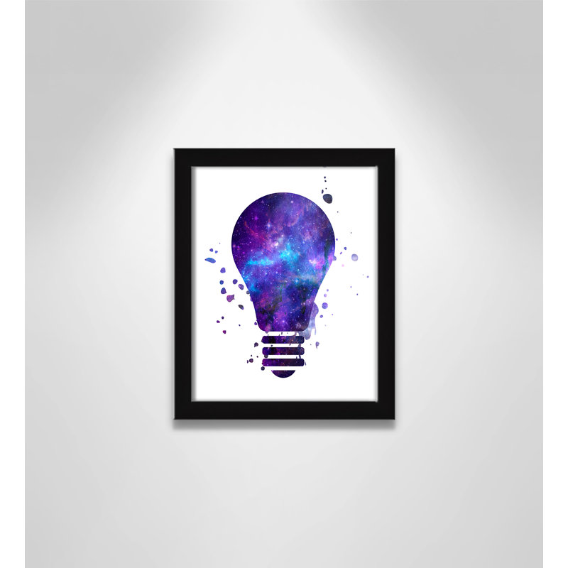Décoration murale pour enfants light vagues, H 11 po x l 9 po x P 1,19 po, Encadré de boîte noir