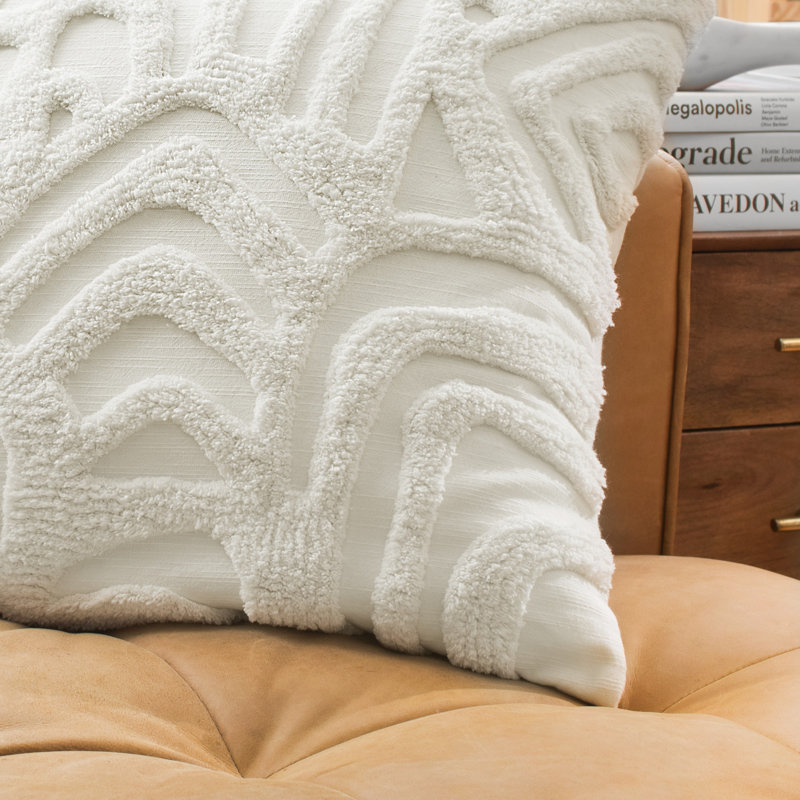 Rochelle Porter Kobo 20x20 Decorative Pillow, White