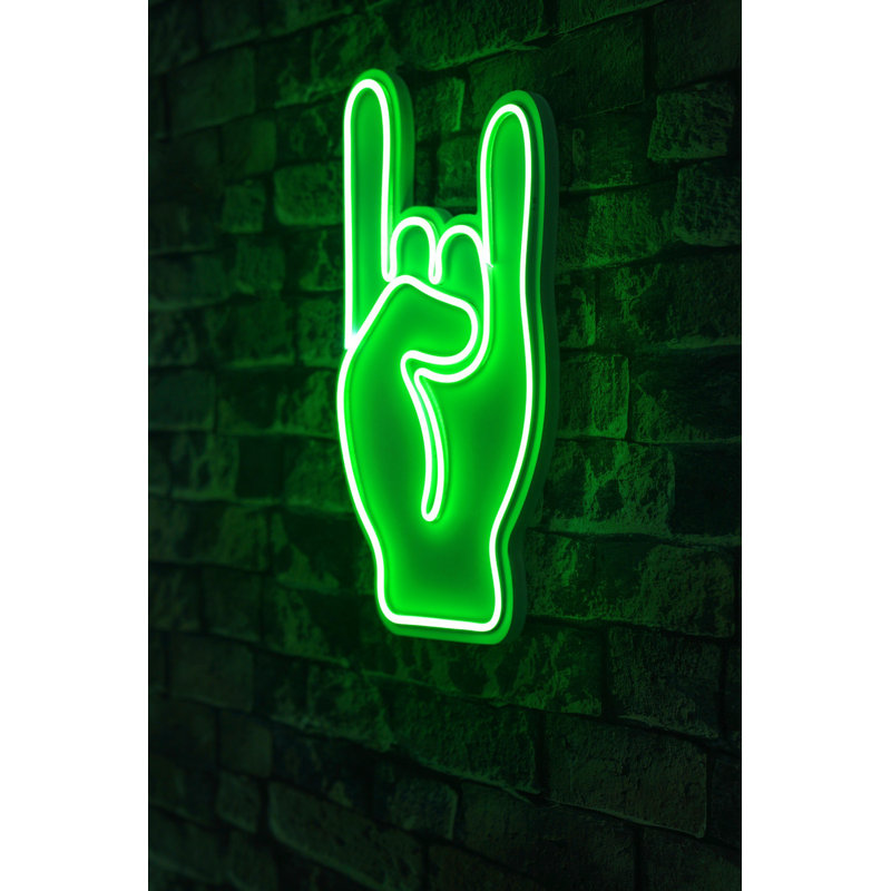 Bande de lumière flexible au néon, imperméable IP67, vert, 14,6 po x 17,3 po x 1,2 po | 12 V CC, 36 W maximum, 570 lumens, modèle en mousse de PVC | Parfait pour la décoration intérieure, les fêtes et l'éclairage d'ambiance