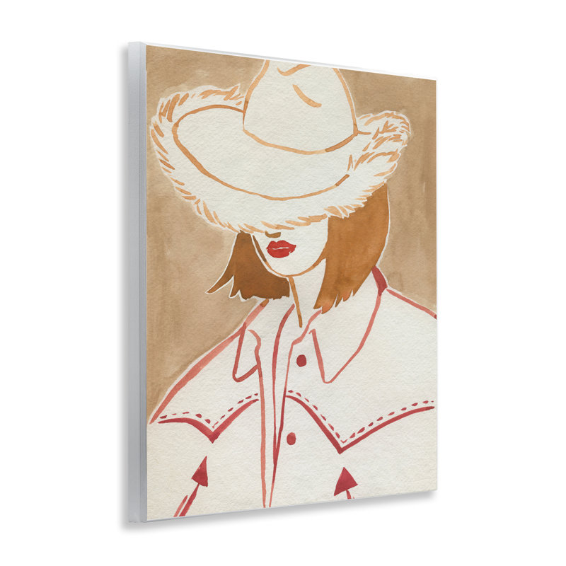  Art mural de femme Western Fashion par Grace Popp