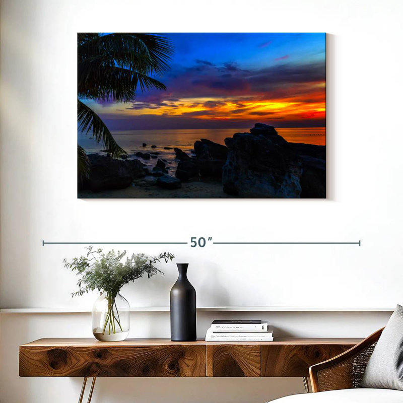 Gillard Caraïbes Gillard Sunset, H 26 po x l 39 po
