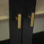 Armoire de rangement avec porte en acrylique pour le salon, la salle à manger et le bureau