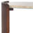 Sheyenne Travertine Top Coffee Table