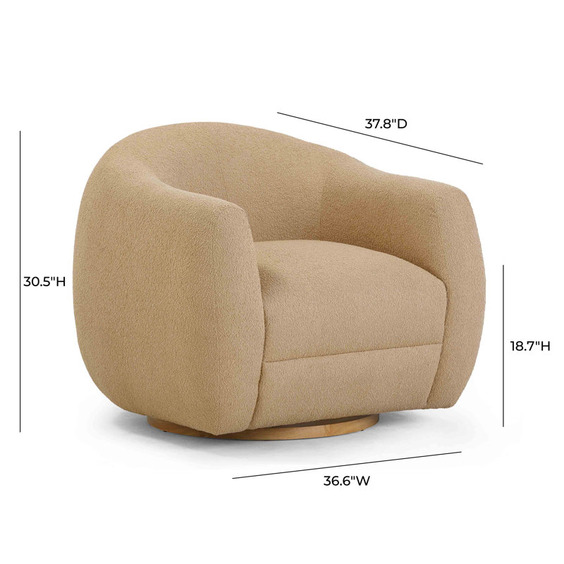 Ensemble Boucle Living, Brun miel