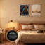 Cadre mural flottant en acrylique avec embouts noirs: 16 po x 20 po, taille graphique, 20 po x 24 po