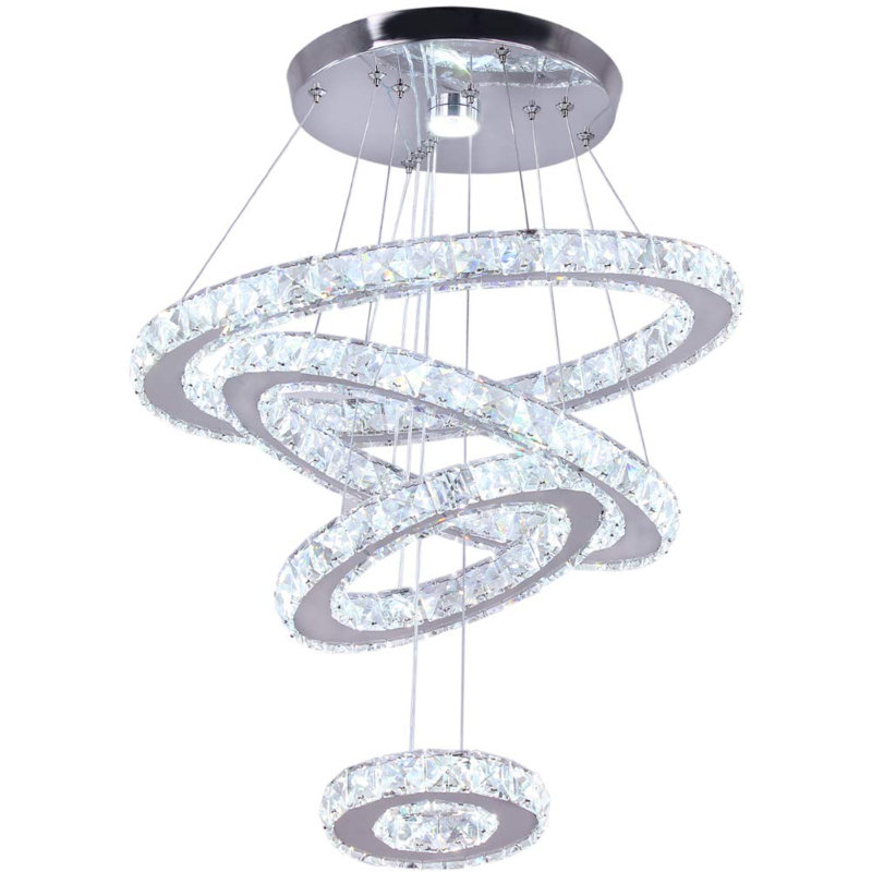 Odoaker LED Round Chandelier