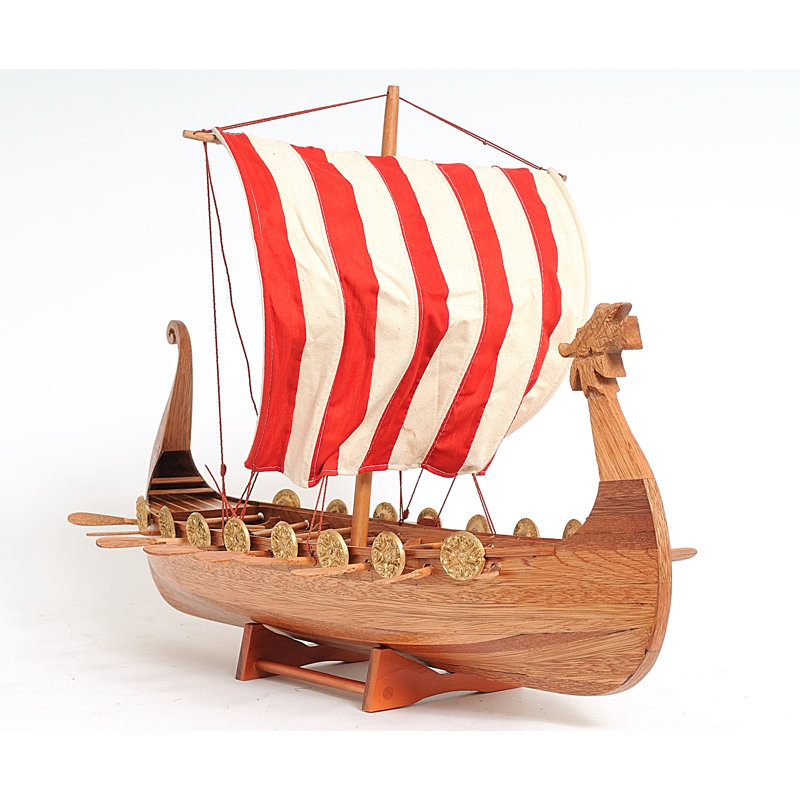 Sculpture Tys Drakkar Viking