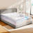 4-Inch Double Layer Mattress Topper - 2-Inch Memory Foam + 2-Inch Cooling Cover for Back Pain Relief-354480943