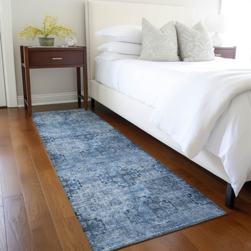 Floral Indoor / Outdoor Rug, Runner 2'3" x 7'6"