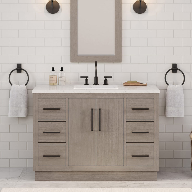 Hugo 48'' W Single Vanity, Oil Rubbed Bronze