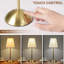 Dimmable Table Lamp Cordless Rechargeable Touch Control LED Desk Lamp for Bedroom Dining Table Counter