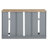 Farmhouse Liquor Cabinet Bar Cabinet