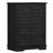 Set of 2 Tall 5-Drawer Nightstands, 35.8" High Bedside Tables-248013877