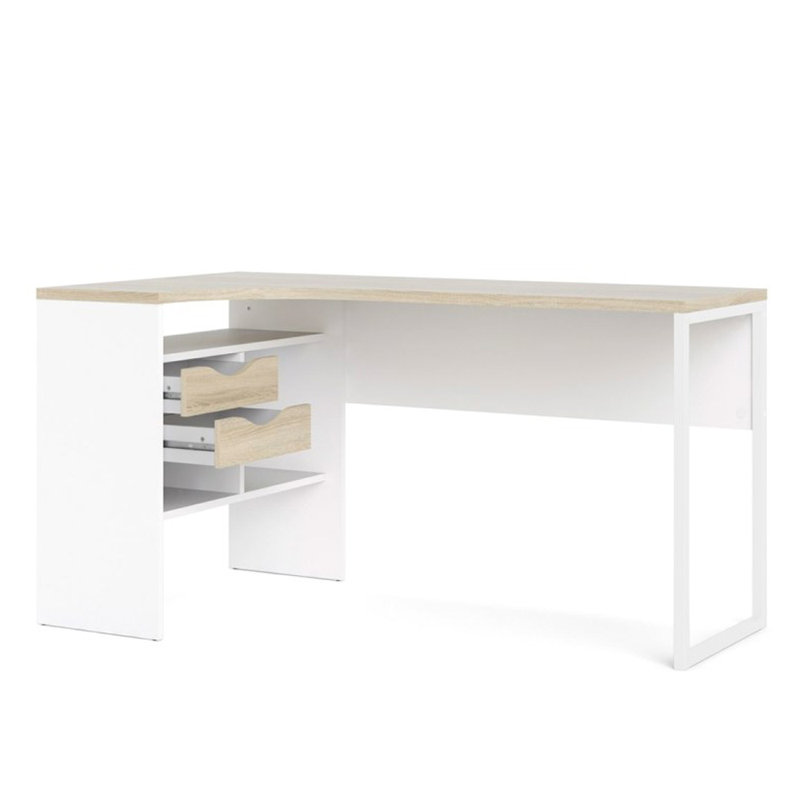 Ajnag L-Shaped Secretary Desk