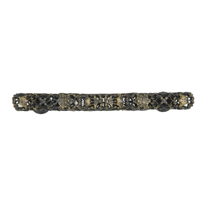 Poignée Juliane Grace, Laiton antique, 4"