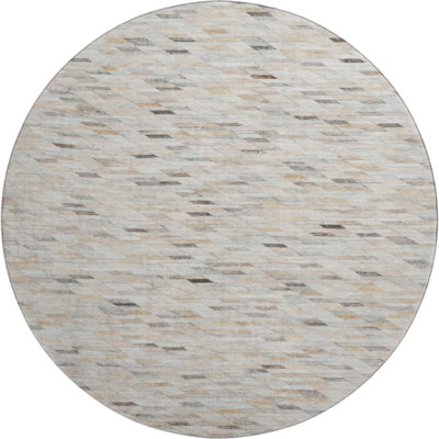 Premium Machine Washable Honig AMF1660 Geometric Rug
