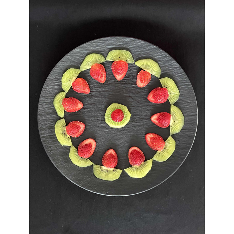 Villeroy & Boch Manufacture Rock Universal Coupe 9.75" Dinner Plate, Black