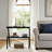 Solid Wood 2-Tier Sofa Side Table with Storage Shelf-1583955760