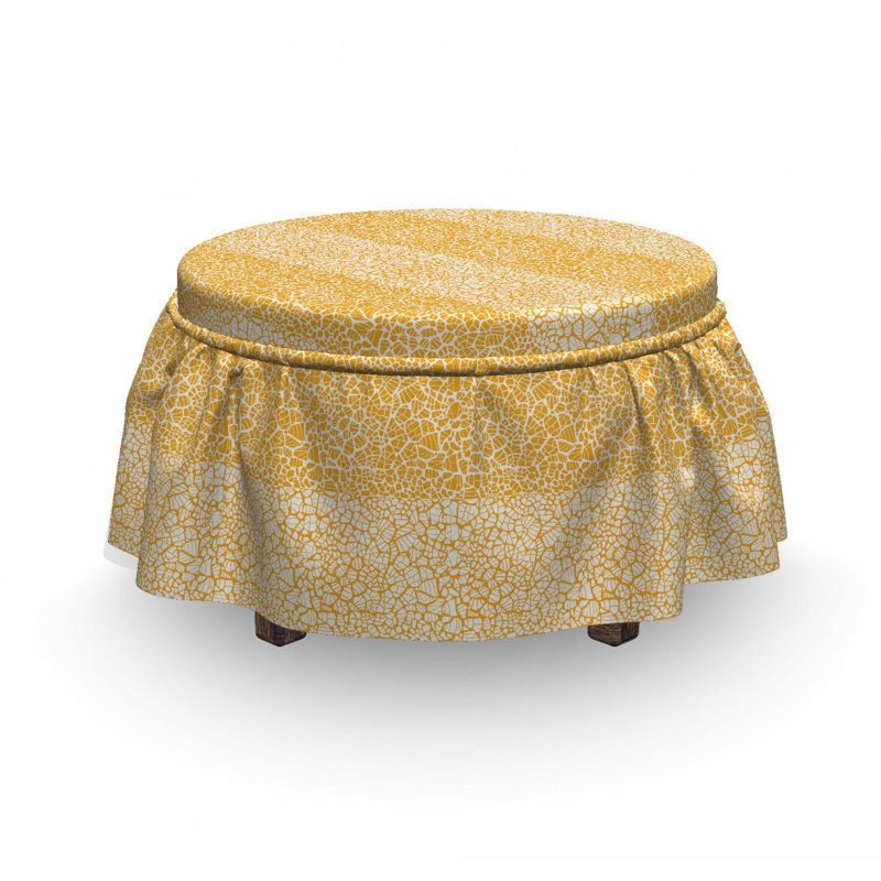 Housse pour repose-pieds giraffe skin