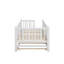 Lit plateforme simple avec garde-corps et lit gigogne-454479846