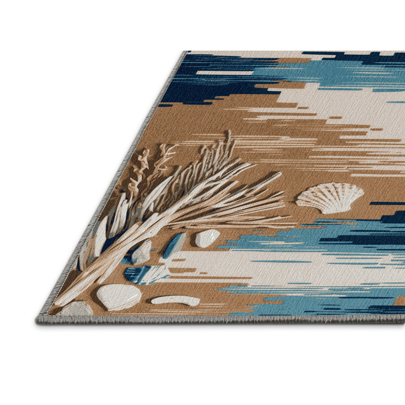  Tapis bord de mer lavable Beach Tech, Rectangle de 5 pi x 8 pi