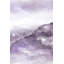Nebula - imprimé mauve encadré pour la décoration intérieure-627282852-627282850