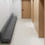 Banquette double en velours