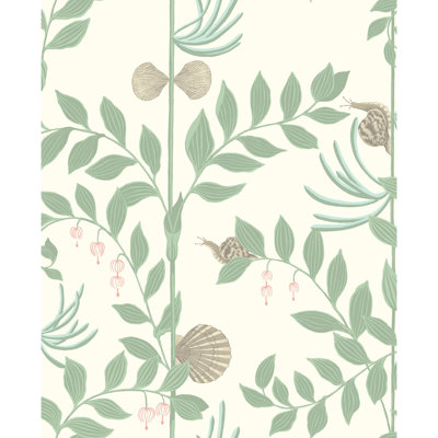 Secret Garden Floral Non-Pasted Wallpaper Roll