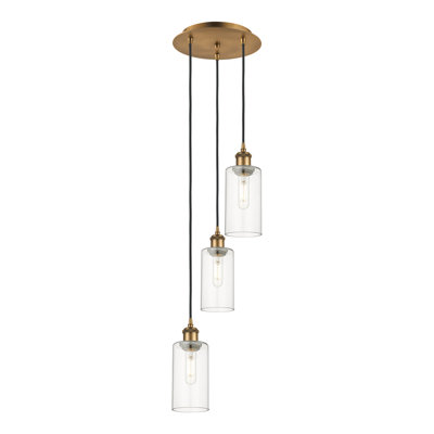 Caius - 3 Light Cord Hung Multi Pendant