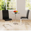 Chaise d'appoint en similicuir
