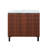 Walnut Oak Modern Free-Standing Bathroom Vanity Set-1534635869