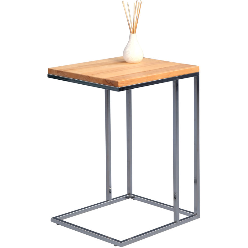 Dever Side Table, Silver