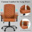 Fauteuil de direction ergonomique brun-1370196228