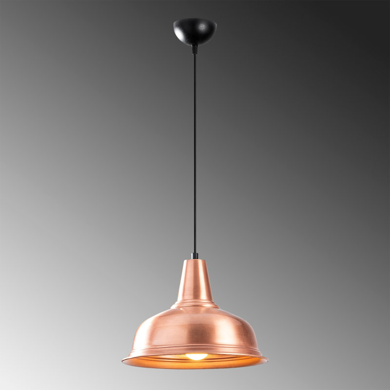 Excalibur 1 - Light Dome Pendant, Copper, Copper