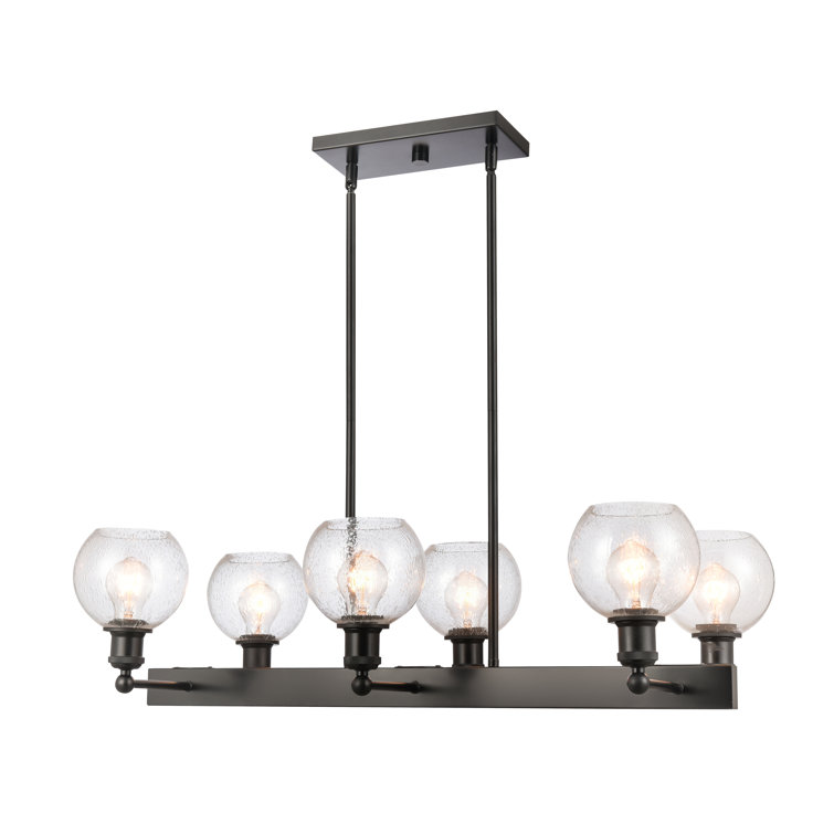 Iemie 6 - Light Dimmable Linear Chandelier