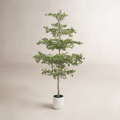 10ft Artificial Black Olive Tree With Large White Planter, Tall Faux Black Olive Tree Indoor, Decorative Faux Olive Tree For Living Room Home Office Corner Decor