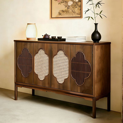 Chinese-style retro light luxury sideboard
