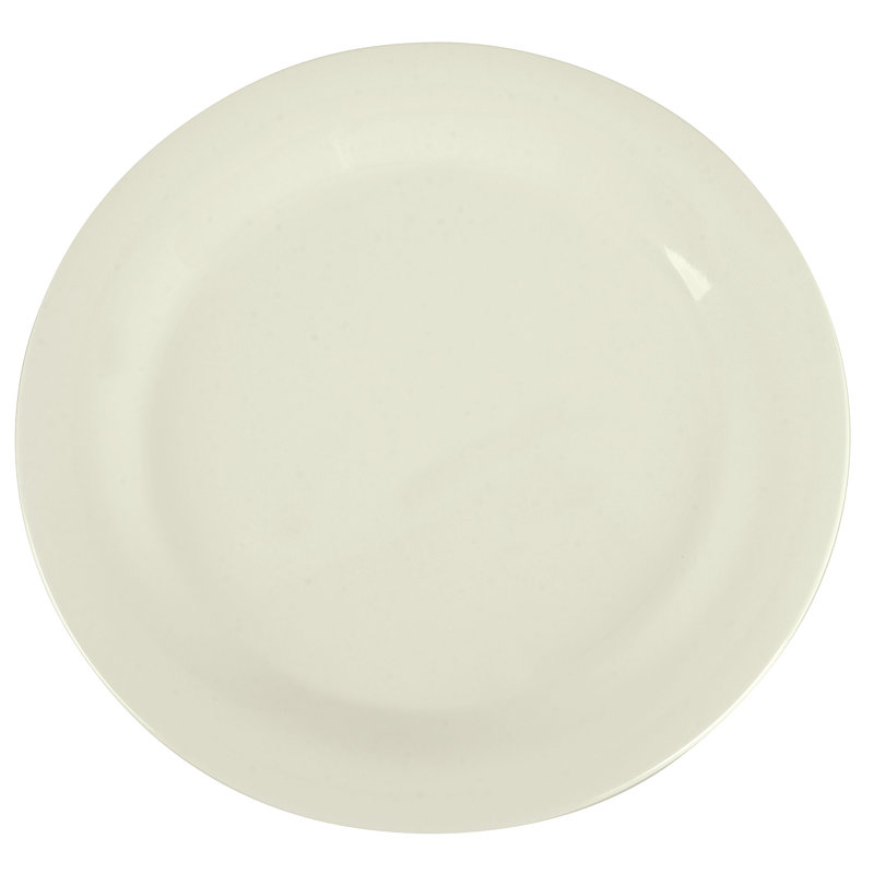 Sierrus™ 10.5" Melamine Dinner Plate, Bone