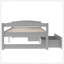 Lit plateforme simple avec deux tiroirs-115693396