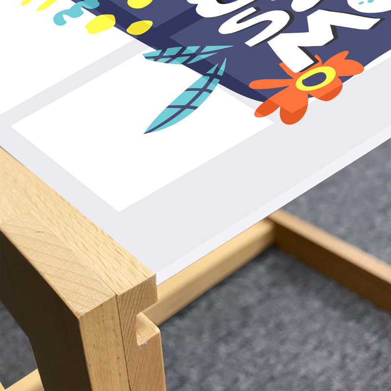 Jaimey Sled Coffee Table, 90cm H x 62cm W x 40cm D