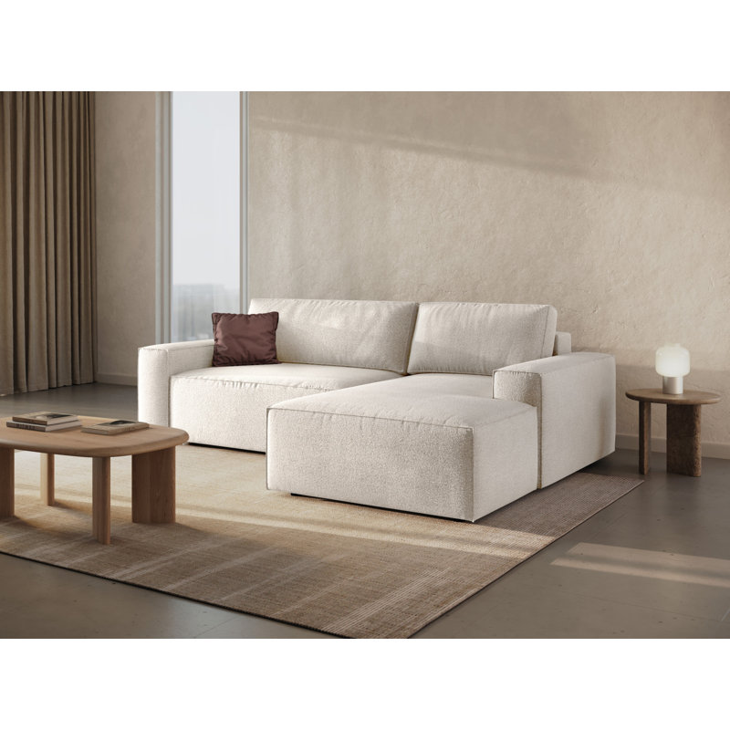 Alisbha Sectional, White