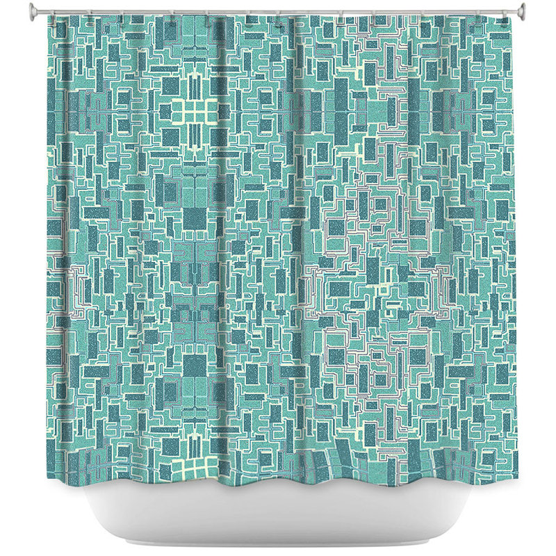 Artirio Geometric Shower Curtain