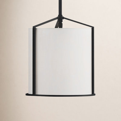 Pasadena Single Light Silk Dimmable Pendant