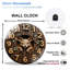 Horloge murale en bois
